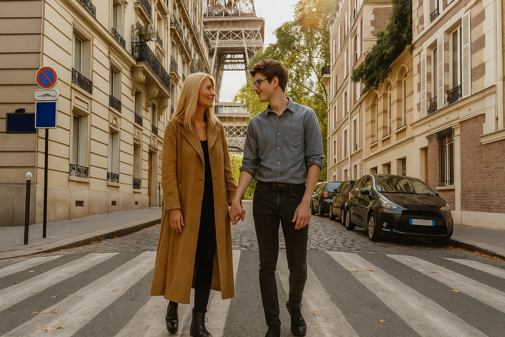 Bar animé à Paris